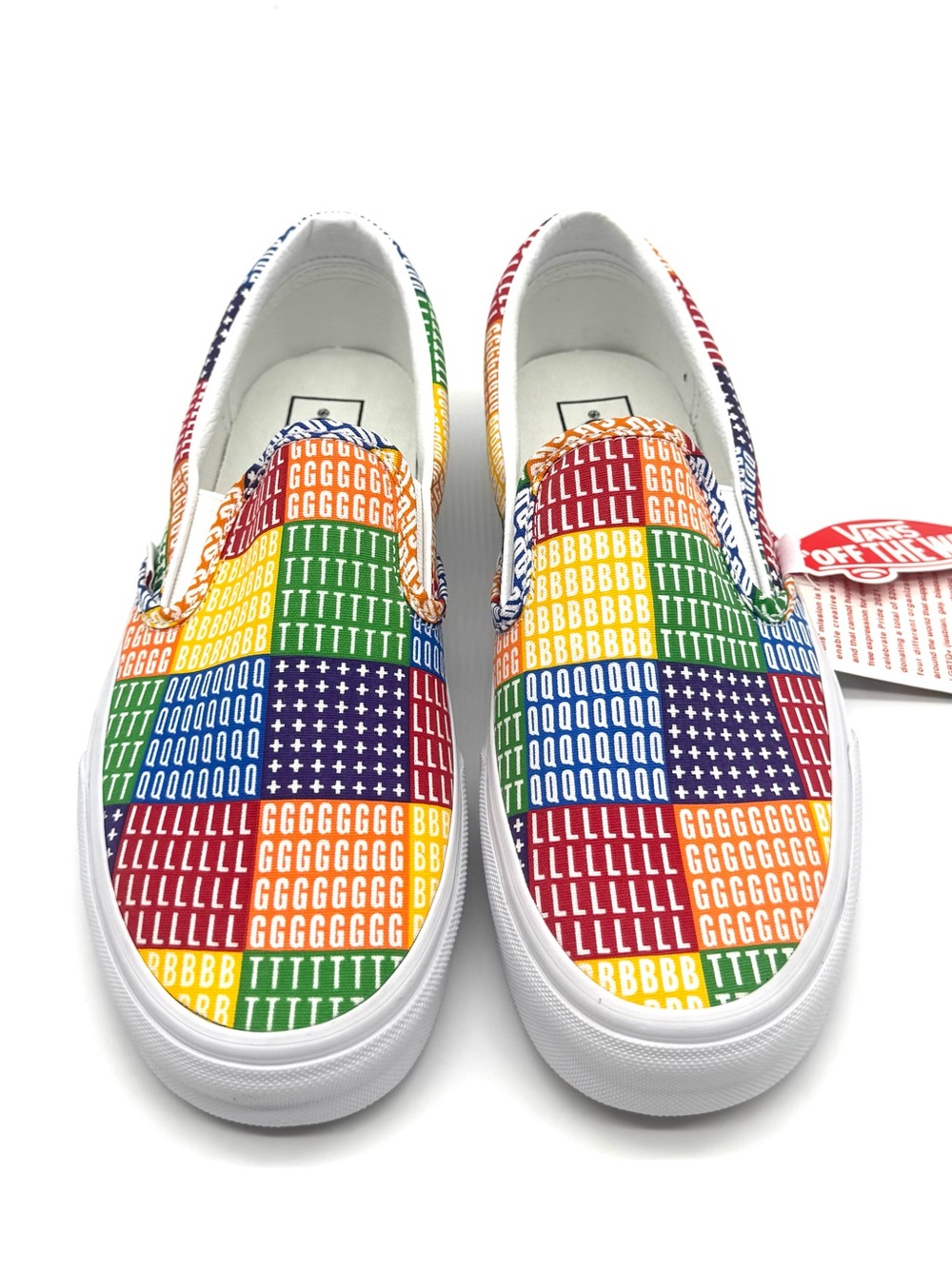 Women's Vans Classic Slip-On Vans LGBTQ 🏳️‍🌈